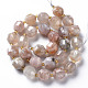 Chapelets de perles en agate naturelle de fleurs de cerisier G-T131-123-2