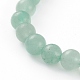 Bracelets extensibles de perles de pierres précieuses naturelles rondes BJEW-JB05873-4