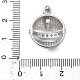 Латунные подвески KK-D367-01P-B-3