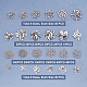 Unicraftale 1410pcs kits de accessoires en acier inoxydable pour la fabrication de bijoux dity DIY-UN0002-49P-4
