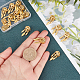 SUPERFINDINGS 16Pcs 2 Style Tree of Life Dream Catcher Charms With Leaf Tassel Golden Family Big Hole Bead Charms 25x11x6~77mm Feather Tassel Bead Pendants for European Necklace Jewelry MPDL-FH0001-08-3