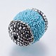Synthetic & Dyed Lava Rock Beads RB-P029-46A-01-2