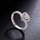 Shegrace 925 anillo de dedo de plata esterlina JR511A-3