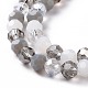 Glass Beads Strands GLAA-E036-09D-4