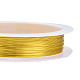 Alambre de joyería de cobre redondo CWIR-Q006-0.4mm-G-4