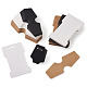 Cardboard Fold Over Paper Display Hanging Cards & Hair Clip Display Cards CDIS-TA0001-09-4