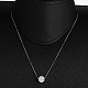 Stainless Steel Pendant Necklaces NJEW-JN01224-01-4