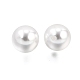 Пластиковые жемчужные бисера PEAR-H020-01I-2