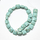 Chapelets de perles en turquoise synthétique G-S357-D01-16-2