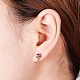 Accessoires de puces d'oreilles en 304 acier inoxydable STAS-PH0002A-15P-5