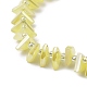 Chapelets de perles en verre électroplaqué EGLA-S176-05A-B13-3