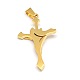 304 Stainless Steel Crucifix Cross Pendants STAS-L124-81-2