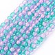 Chapelets de perles en verre craquelé X-CCG-Q002-4mm-06-2