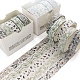 5 rollo de cintas adhesivas decorativas de papel de 5 estilos. TAPE-D001-01B-1