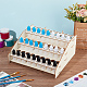 NBEADS 3-Layers Wooden Paint Organizer & Paint Brush Holder DIY-WH0401-04-5