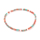 Ensembles de bracelets de perles extensibles en verre et laiton BJEW-JB06149-6