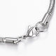 304 Stainless Steel Charm Bracelets BJEW-K174-23P-4