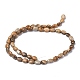 Chapelets de perles en jaspe avec images naturelles G-Z006-A02-3