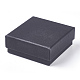 Cajas de joyas de cartulina de papel kraft CBOX-WH0003-05A-1