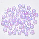 Perles en verre transparentes GLAA-R211-04-A01-1