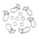 Tibetan Style Alloy Hook and Eye Clasps LF1277Y-NF-2