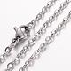 304 Stainless Steel Necklace MAK-K004-05P-2