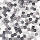PandaHall 190 pcs 12mm(0.47 Inch) Square Glass Mirror Tiles Mini Glass Decorative Mosaic Tiles for Home Decoration Crafts Jewelry Making GLAA-PH0007-92-4