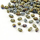Perles de rocaille avec 2 trou X-GLAA-R159-M602-1