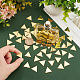PH PandHall 100pcs Golden Mirrors for Crafts AJEW-PH0004-90A-3