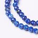 Natural Lapis Lazuli Beads Strands G-D165-B-2mm-3