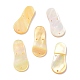 Supports cabochon coquillage jaune BSHE-Z002-01-1