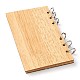 Wooden Wedding Guestbooks Notepad AJEW-H114-01-2