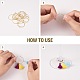 DIY Wine Glass Charm Making Kits FIND-SZ0002-68-3