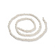 Perle coltivate d'acqua dolce perla naturale PEAR-D050-1-2