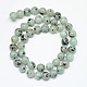 Chapelets de perles en jaspe sésame naturel / jaspe kiwi X-G-R345-8mm-28-2