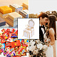 Fashewelry 30 ensembles 3 couleurs forme de chaise boîte à bonbons de mariage romantique CON-FW0001-01-7