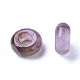 Natürliche Amethyst europäischen Perlen X-G-G740-12x6mm-13-2