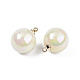 Colgantes de perlas de imitación de acrílico X-OACR-N010-020B-02-4