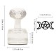 Tampons de savon acrylique clair DIY-WH0446-001-2