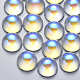 Cabochons de cristal transparente X-GLAA-S190-013A-F01-1
