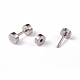 Flat Round 304 Stainless Steel Ear Fake Plugs EJEW-L164-02P-1