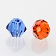 Faceted Bicone Transparent Glass Beads GLAA-E019-3mm-M2-2