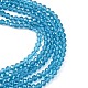 Transparent Glass Beads Strands X-GLAA-R135-2mm-19-2