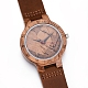 Zebrano деревянные наручные часы WACH-H036-20-3