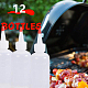 Benecreat 12 confezione da 4 once (120 ml) di bottiglie di erogazione in plastica con tappi a punta rossi - buone per l'artigianato DIY-BC0010-11-7