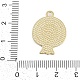 Подвески из сплава со стразами Micro Pave FIND-K020-14G-3