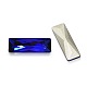 Cabuchones de cristal de facetado rectángulo de rhinestone RGLA-A014-10x30mm-S06-2
