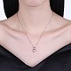 Trendy 925 Sterling Silver Pendant Necklaces NJEW-BB22410-2