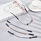 Nbeads 4 Stück verstellbarer Brillenhalter AJEW-NB0002-39-4