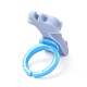 Verstellbare Ringe aus Giraffenharz für Kinder RJEW-JR00391-6